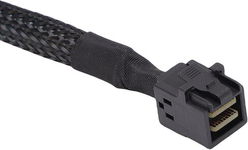كابل Bewinner الداخلي Mini SAS HD SFF8643 إلى SFF8643 1.8ft 12Gbps 4 قنوات لوحدات تحكم SAS مع تصميم محمي لتخزين الخادم in Kuwait