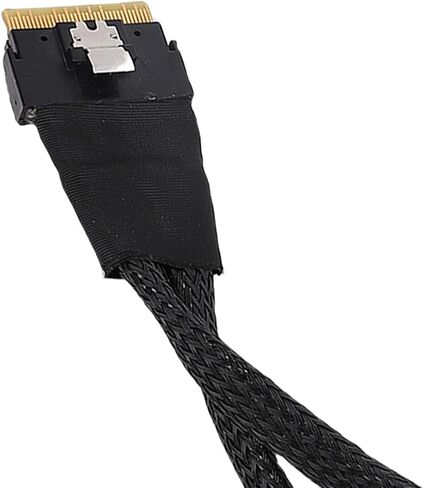 Bewinner SAS SFF 8654 8i to Dual SFF 8611 4i Server Cable, 24Gbps High Speed Data Transmission Cable with Robust Structure for Multi Drive Server Racks Storage Arrays in Kuwait