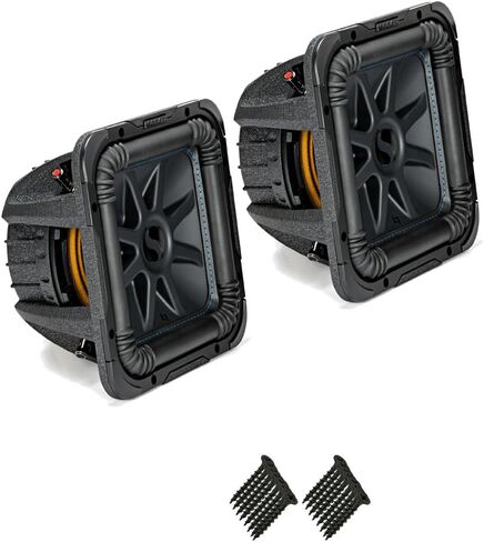 Kicker 44L7S104 Solobaric L7 10" Subwoofers Bundle - Dual 4-Ohm Voice Coils for Wiring to a 1-ohm monoblock Amplifier in Saudi Arabia