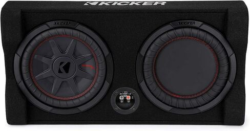 مضخم صوت KICKER TRTP مقاس 10 بوصات (25 سم) مزود بمضخم صوت رفيع ومبرد سلبي، 2 أوم، متوافق مع RoHS، أسود (متجدد) in Saudi Arabia