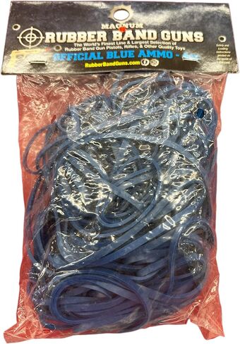 Rubberband Shooter Ammo - Rifle Ammo-Blue (size 125, 4-oz. bag) in Saudi Arabia