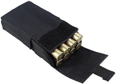 المعدات المتنقلة التكتيكية بندقية قذيفة حقيبة MOLLE التكتيكية 25 طلقة Shotshell الحقيبة حامل المدمجة طوي بندقية إعادة تحميل. بندقية الذخيرة إعادة تحميل الحقيبة الوصول السريع لمدة 12 مقياس / 20G in Kuwait