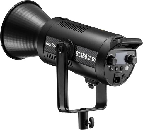 Godox SL150IIIBi Studio LED Video Light 160W High Power Photography Light 2800K-6500K Dimmable 9 FX Lighting Effects CRI96 TLCI97 Bowens Mount APP Remote Control for Home Studio Live Streaming in Saudi Arabia