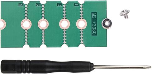 SSD Solid States Drives 2230 2242 2260 to 2280 Extension Bracket Card Transfer Adapter Board Risers Convert SSD Mounting Kit in Saudi Arabia