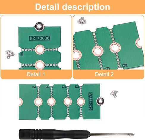 SSD Solid States Drives 2230 2242 2260 to 2280 Extension Bracket Card Transfer Adapter Board Risers Convert SSD Mounting Kit in Saudi Arabia