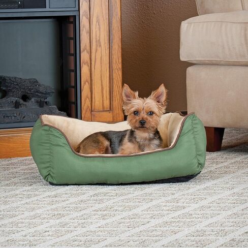 K&H Pet Products Self-Warming Lounge Sleeper Pet Bed Small Gray/Blue 16" x 20" in Saudi Arabia