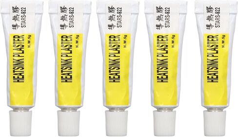300℃ Heat Silicon Grease 5PCS Set for Flexible Bonding in Electronics, CPU Thermal Paste for Insulation and Encapsulation in Saudi Arabia