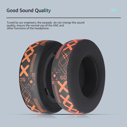 Fabric Replacement Ear Pads for Corsair Virtuoso Gaming Headset, Corsair Virtuoso Earpads Replacement with Soft Fabric & High-Density Memory Foam, Sound Isolation Ear Cushion in Kuwait