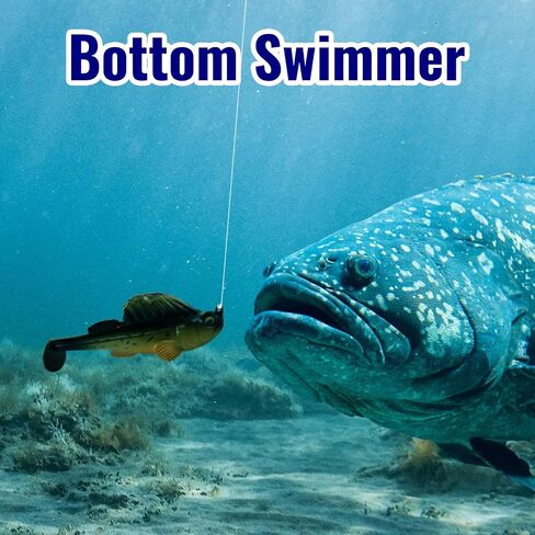 Soft Fishing Lures 5pcs Kit with Tackle Box Weedless Paddle Tail Swimbaits for Bass Trout Crappie Walleye Freshwater Saltwater Life Like Action Durable Plastic Sharp Hooks in Kuwait