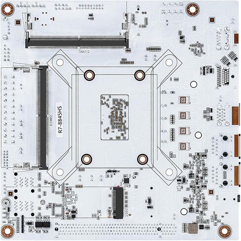اللوحة الأم N7 8-Bay NAS Mini ITX LGA1700 معالج AMD 8845HS (8C/16T)، 2 × 10 جيجا منافذ RJ45، 2 * SO-DIMM DDR5 MAX 96G، 2 * M.2 NVMe (PCIe 4.0 x4)، 8 * SATA، 3 * USB3.2Gen1، Type-C USB4 20 جيجابت في الثانية، شاشة ثلاثية 4k/8K in Kuwait