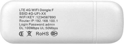 VBESTLIFE 4G LTE USB WiFi Dongle & Mobile Hotspot Router، مودم محمول مع فتحة بطاقة SIM، للسفر والعمل (مع WiFi) in Saudi Arabia