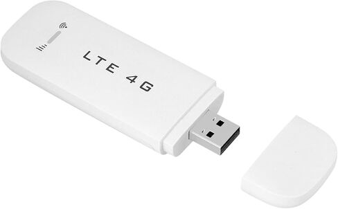 VBESTLIFE 4G LTE USB WiFi Dongle & Mobile Hotspot Router، مودم محمول مع فتحة بطاقة SIM، للسفر والعمل (مع WiFi) in Saudi Arabia