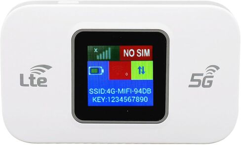 Keenso Color Screen 4G LTE WiFi Modem 300 Mbit/S High Speed Portable Travel Hotspot for Several Devices in Saudi Arabia