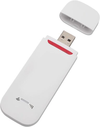 Keenso 500 Mbit/S Portable 4G LTE USB Modem Dongle Router for Europe Asia Oceania Africa, Up to 10 User Hotspot for Family Meetings in Saudi Arabia