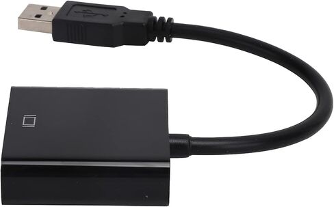 AYNEFY USB3.0 إلى VGA محول HD 1080P كابل محول للكمبيوتر المحمول 10 5 جيجابت في الثانية معدل نقل الإشارة ملحقات الكمبيوتر، توسيع مساحة العمل دعم حلول العرض المتعددة (1) in Kuwait