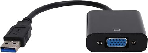 AYNEFY USB3.0 إلى VGA محول HD 1080P كابل محول للكمبيوتر المحمول 10 5 جيجابت في الثانية معدل نقل الإشارة ملحقات الكمبيوتر، توسيع مساحة العمل دعم حلول العرض المتعددة (1) in Kuwait