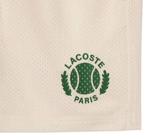 Lacoste Men's Relaxed Fit Tennis Graphic Shorts, Navy Blue, X-Large in Saudi Arabia