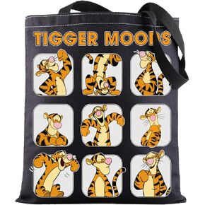 BWWKTOP Funny Tiger Tote Bag - Fans Gift, Lover Gift, Moods Shoulder Bag, Merchandise in Saudi Arabia