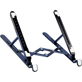 LED Laptop Cooling Pad Gaming Coolers Fan Stand with Quiet Fan Folding Bracket Ergonomic Laptop Holder in Kuwait