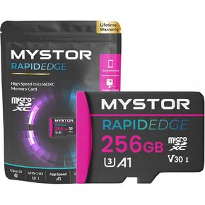 بطاقة ذاكرة Go Pro سعة 256 جيجابايت لـ Insta 360 X3، X4، X5، One RS، Ace، Ace Pro، بطاقة ذاكرة Go Ultra SD لكاميرا Action Cam Insta 360 Micro SD Storage 4K فئة تسجيل الفيديو 10، V30 in Kuwait