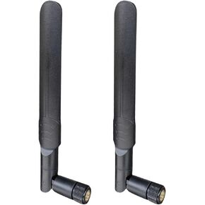 Dual Band WiFi Antenna 2.4GHz 5.8Ghz 8dBi WiFi RP-SMA Male Antenna for Wireless Routers PC Desktop Surveillance Monitor (2-Pack) Gytovvvz in Kuwait