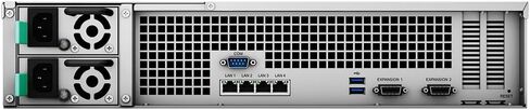Synology RackStation RS3621RPxs NAS Server with Xeon 2.2GHz CPU, 64GB Memory, 24TB HDD Storage, 4 x 1GbE LAN Ports, Redundant Power, DSM Operating System Bundle with Rail kit in Saudi Arabia