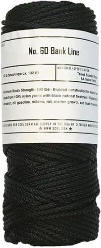 5col Survival Supply Braided Bank Line, 1/2 lb. Roll (No. 60) in Kuwait