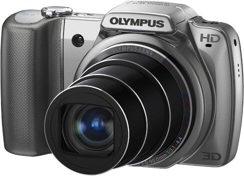 OM SYSTEM OLYMPUS SZ-10 14 MP Digital Camera with 28mm Wide-Angle 18x Optical Zoom and 3" LCD (Silver) (Old Model) in Kuwait