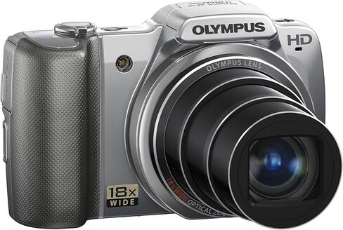 OM SYSTEM OLYMPUS SZ-10 14 MP Digital Camera with 28mm Wide-Angle 18x Optical Zoom and 3" LCD (Silver) (Old Model) in Kuwait