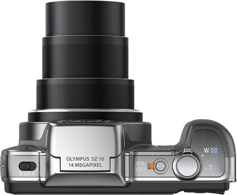 OM SYSTEM OLYMPUS SZ-10 14 MP Digital Camera with 28mm Wide-Angle 18x Optical Zoom and 3" LCD (Silver) (Old Model) in Kuwait