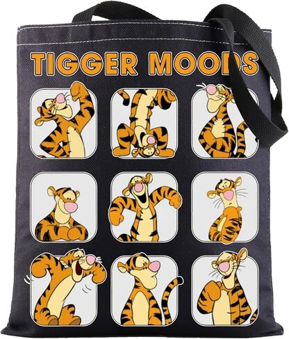 BWWKTOP Funny Tiger Tote Bag - هدية المعجبين ، هدية عاشق ، حقيبة كتف مزاجية ، بضائع in Saudi Arabia
