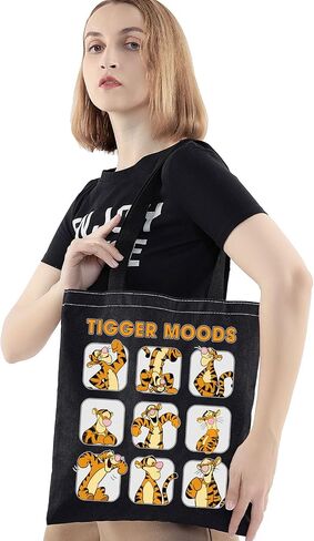 BWWKTOP Funny Tiger Tote Bag - هدية المعجبين ، هدية عاشق ، حقيبة كتف مزاجية ، بضائع in Saudi Arabia