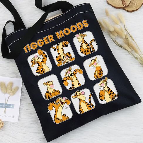 BWWKTOP Funny Tiger Tote Bag - هدية المعجبين ، هدية عاشق ، حقيبة كتف مزاجية ، بضائع in Saudi Arabia