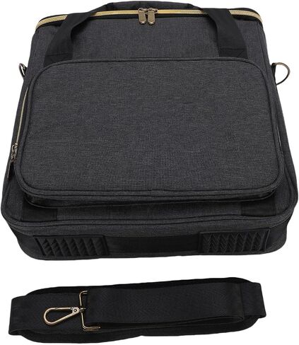 Drfeify Record Carrying Bag, Holds Up to 10 Records, Portable Storage Bag for 7in 10in 12in, for DJs, Collectors, and Music Enthusiasts in Saudi Arabia