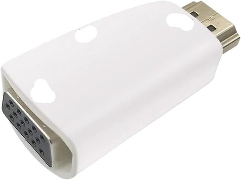 HDMI-Compatible Male to V/GA Female Adapter HD 1080P Cord Converter for PC TV Box Computer Display Projector(Black with Cable) in Saudi Arabia