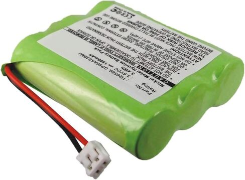 Exell Cordless Phone Battery Compatible with 23-298, 2414, 3300, 3301, 91076, 80-5071-00-00, GES-PCF03, MA350,CPH-400B, CPH-482D, 3SN-AA60-S-J1, 3SN-AA80-S-J1, B-784, CBO-217, STB 912, TL26506, TL9650 in Saudi Arabia