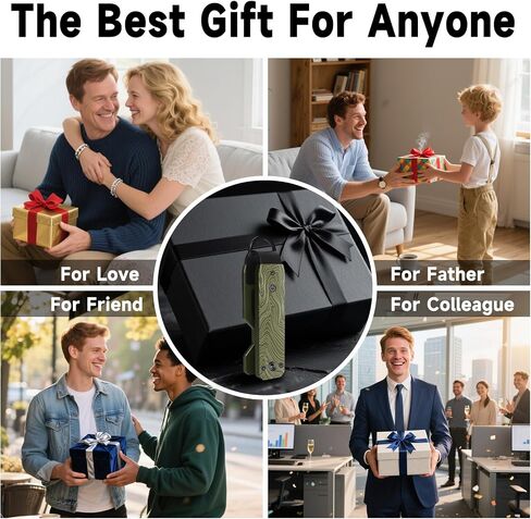Keychain, Works with Apple Find My (iOS Only), Minimalist Metal Compact Key Organizer, Car Key Chains with GPS Tracker, Key Finder, Key Holder for Keychain, Up to 5 Keys, Striped Black in Saudi Arabia