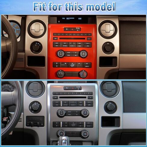 راديو ستيريو للسيارة Android 14 Double Din لسيارة Ford F150 F-150 2009-2014، راديو سيارة بشاشة لمس 9.7 بوصات مع تشغيل لاسلكي Android Auto GPS WiFi Bluetooth RDS DSP SWC كاميرا احتياطية in Saudi Arabia