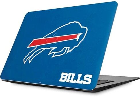Skinit Decal Laptop Skin Compatible with MacBook Air 13.3 (2010-2017) - Officially Licensed NFL Buffalo Bills Distressed Design in Saudi Arabia