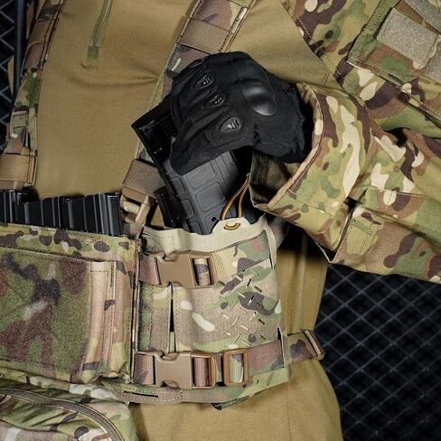 2 Pcs Tactical Cummerbund Radio Pouch Magazine Holder Carrier Front Hook & Loop Quick Release in Saudi Arabia