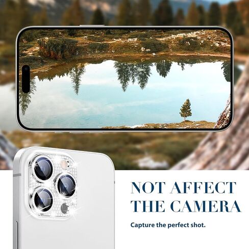 Camera Lens Protector for iPhone 16 Pro Max & 16 Pro, Upgraded Metal Cover Glass Lens Screen Protective Accessories for iPhone 16 Pro/Max (Pink) in Saudi Arabia