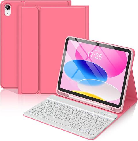 BQSS for iPad (A16) 11th/10th Generation Case with Keyboard, Dark Green in Kuwait