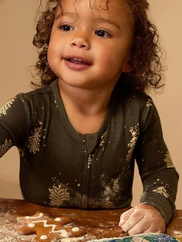 Modern Moments by Gerber unisex-baby Holiday Tight Fitting Footless Pajamas in Saudi Arabia