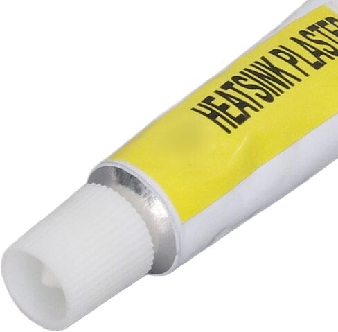 ciciglow Insulated Thermal Silicone Grease for 3D Printer, Good Adhesion Thermal Paste for CPU, 5 Tubes of White Paste, 25g Total, Suitable for LEDs and Electronics in Saudi Arabia