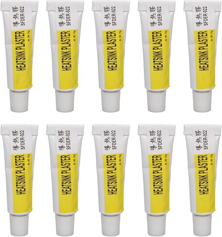 Keenso Thermal Conductive Glue Effective Insulation Silicone Grease Material, 10pcs for Graphics Card in Saudi Arabia
