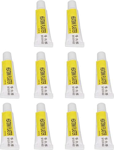Keenso Thermal Conductive Glue Effective Insulation Silicone Grease Material, 10pcs for Graphics Card in Saudi Arabia