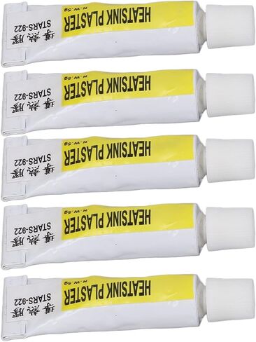 Keenso High Strength CPU Thermal Grease 300℃ Heat Insulated Silicone Grease, 5PCS Thermal Paste Set for Heat Sinks in Saudi Arabia