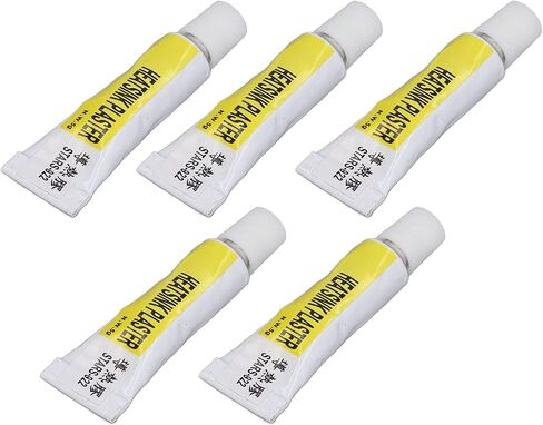 Keenso High Strength CPU Thermal Grease 300℃ Heat Insulated Silicone Grease, 5PCS Thermal Paste Set for Heat Sinks in Saudi Arabia