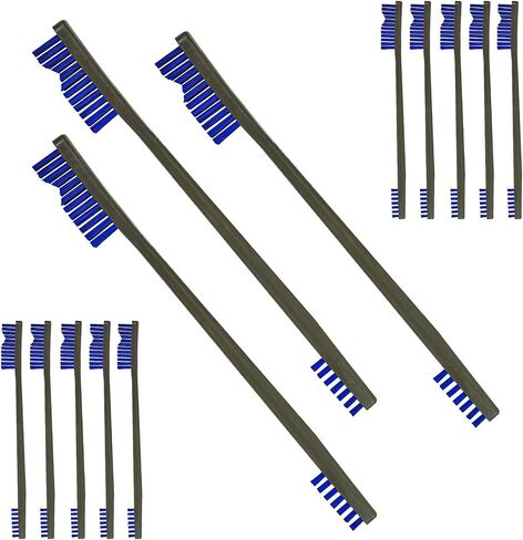 Gun Cleaning Brushes,Double-Ended Gun Cleaning Brush Set, Gun Cleaning kit, 7 Inch Nylon All Purpose Cleaning Brush with Plastic Handle Nylon Brush Gun Cleaning in Saudi Arabia