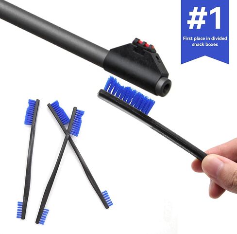 Gun Cleaning Brushes,Double-Ended Gun Cleaning Brush Set, Gun Cleaning kit, 7 Inch Nylon All Purpose Cleaning Brush with Plastic Handle Nylon Brush Gun Cleaning in Saudi Arabia